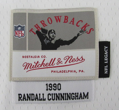 Randall Cunningham Signed Eagles Mitchell & Ness Football Jersey Psa/Dna 190724