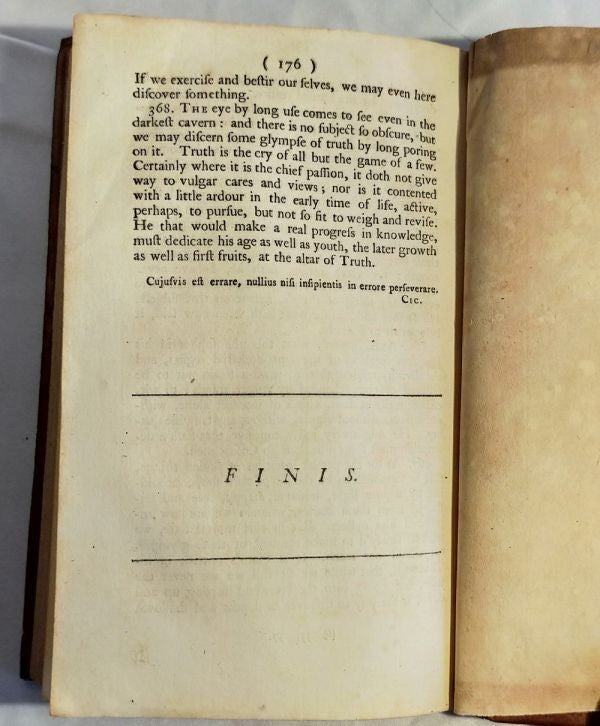 1744 Berkeley Tar-Water London First Edition (No Siris) Full Calf