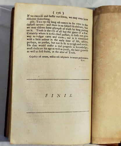 1744 Berkeley Tar-Water London First Edition (No Siris) Full Calf