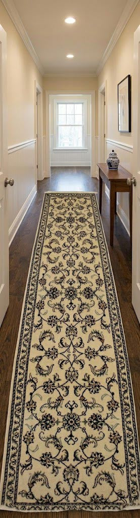 2'5X9'6 Traditional Hand-Knotted Oriental Runner Rug Narrow Hallway Carpet