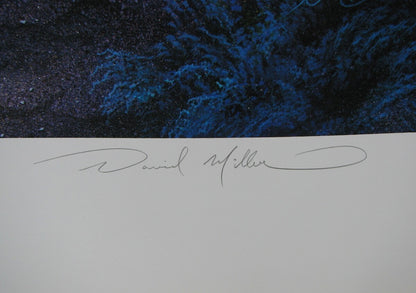 David Christopher Miller - 'Cathy'S View' Signed Limited Mixed Media Print