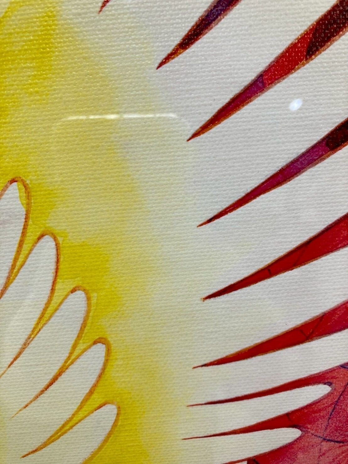 Osamu Tezuka Piezograph Canvas "Phoenix" Limited Edition 14/200 Signed Print