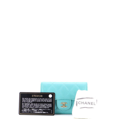 Chanel Classic Flap Card Case Quilted Lambskin