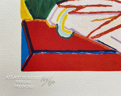 Pablo Picasso Lithograph Coa Signed Numbered 180 Ex (Joan:Mir)