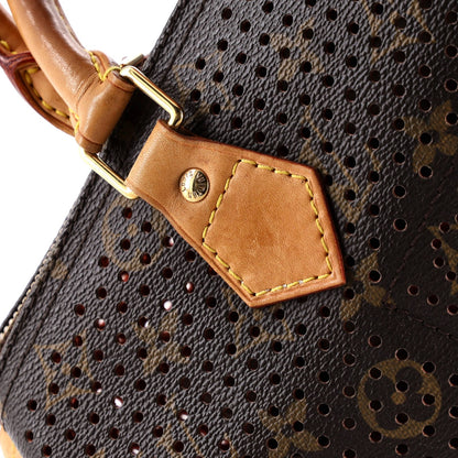 30 Louis Vuitton Speedy Handbag Perforated Monogram Canvas