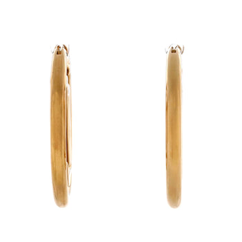 Louis Vuitton Louise Hoop Earrings Metal Gm