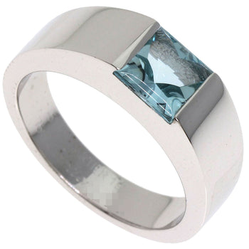Cartier Tank Aquamarine #51 Ring K18 White Gold