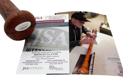 Jeffrey Dean Morgan Negan Auto Lucille Replica Bat "The Walking Dead" Jsa 179430