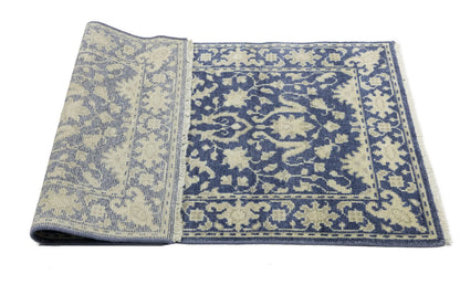 3X5 Ft Transitional Oriental Rug Muted Floral