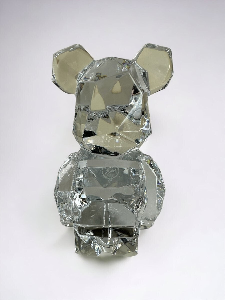Medicom Be@Rbrick Baccarat Fragment Design Polygon Crystal Glass Figurine