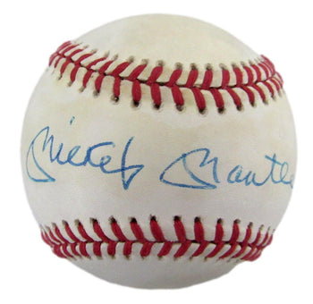 Mickey Mantle Signed/Autographed Oal Baseball New