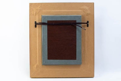 Peter Paul Oil Painting Country Path Landscape Cottage Signed F2 W/ Frame