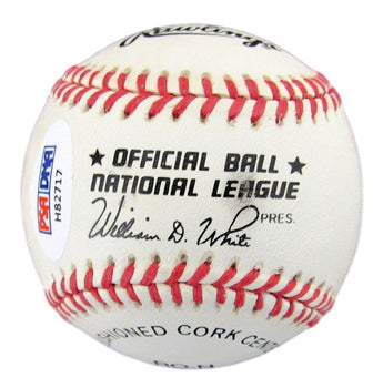 Willie Mays Hof Autographed Onl Baseball San