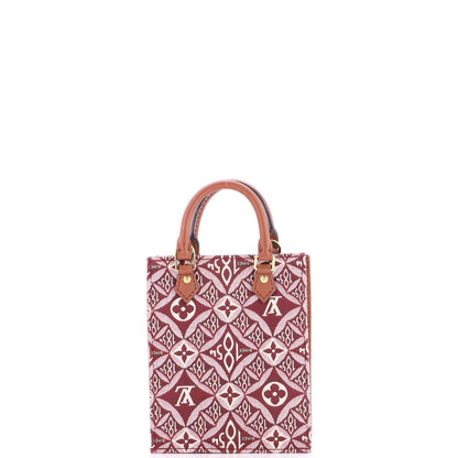 Louis Vuitton Petit Sac Plat Bag Limited Edition Since 1854 Monogram Jacquard