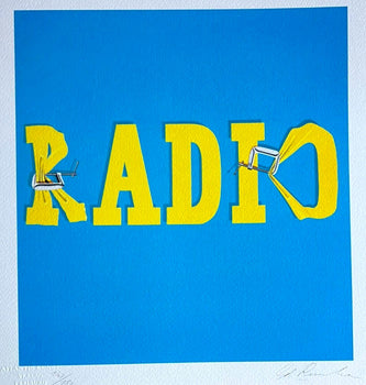 Ed Ruscha Lithograph Coa Signed Op Numbered In Pencil Certified