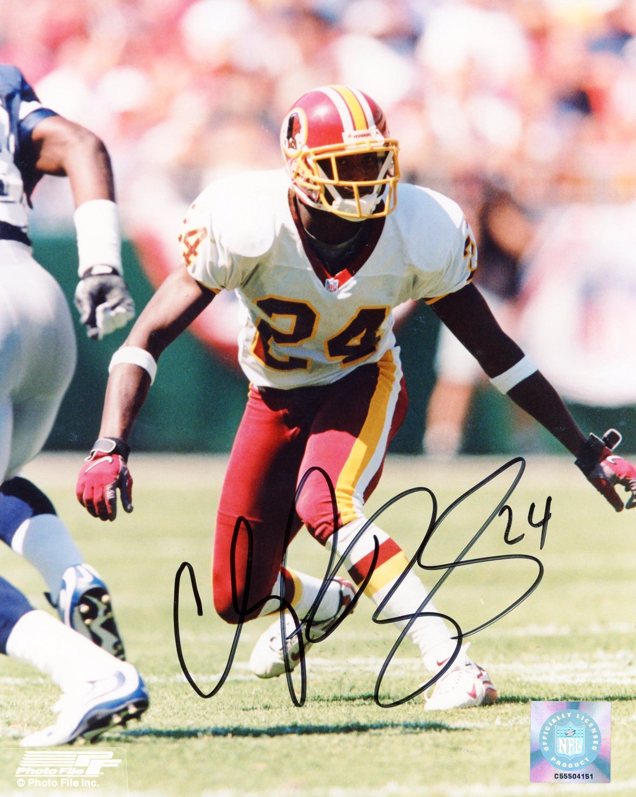 Champ Bailey Autographed 8X10 Football Photo