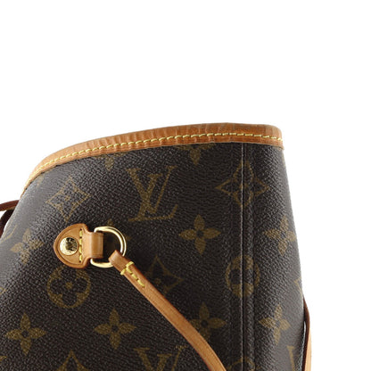 Louis Vuitton Neverfull Nm Tote Monogram Canvas Mm