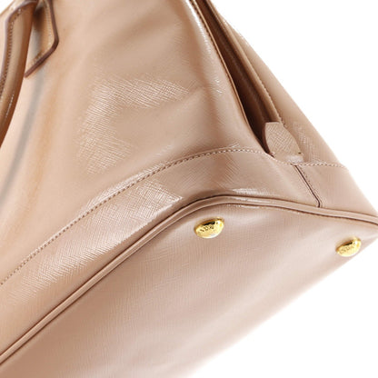 Prada Open Promenade Bag Vernice Saffiano Leather Large