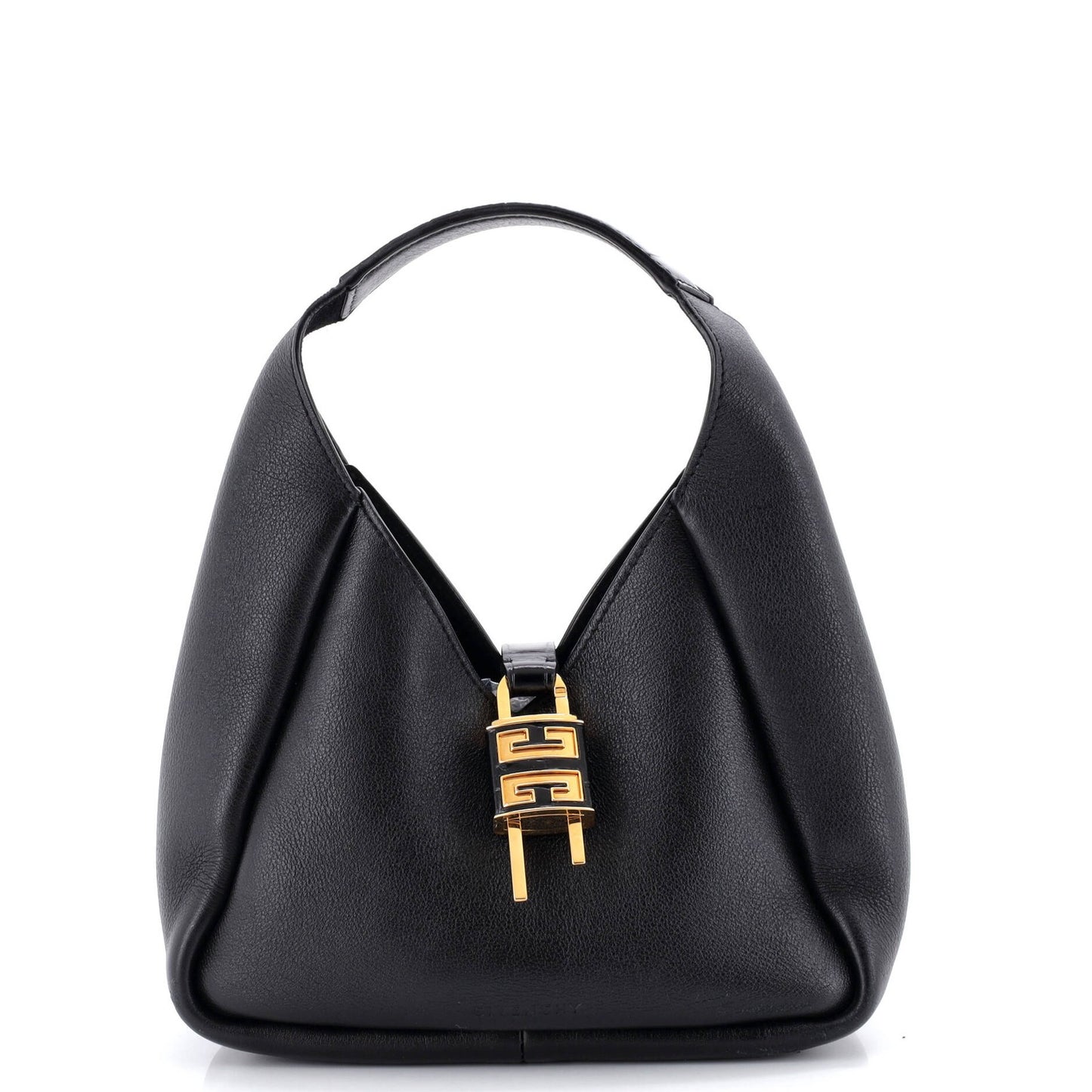 Givenchy Padlock Hobo Leather Mini