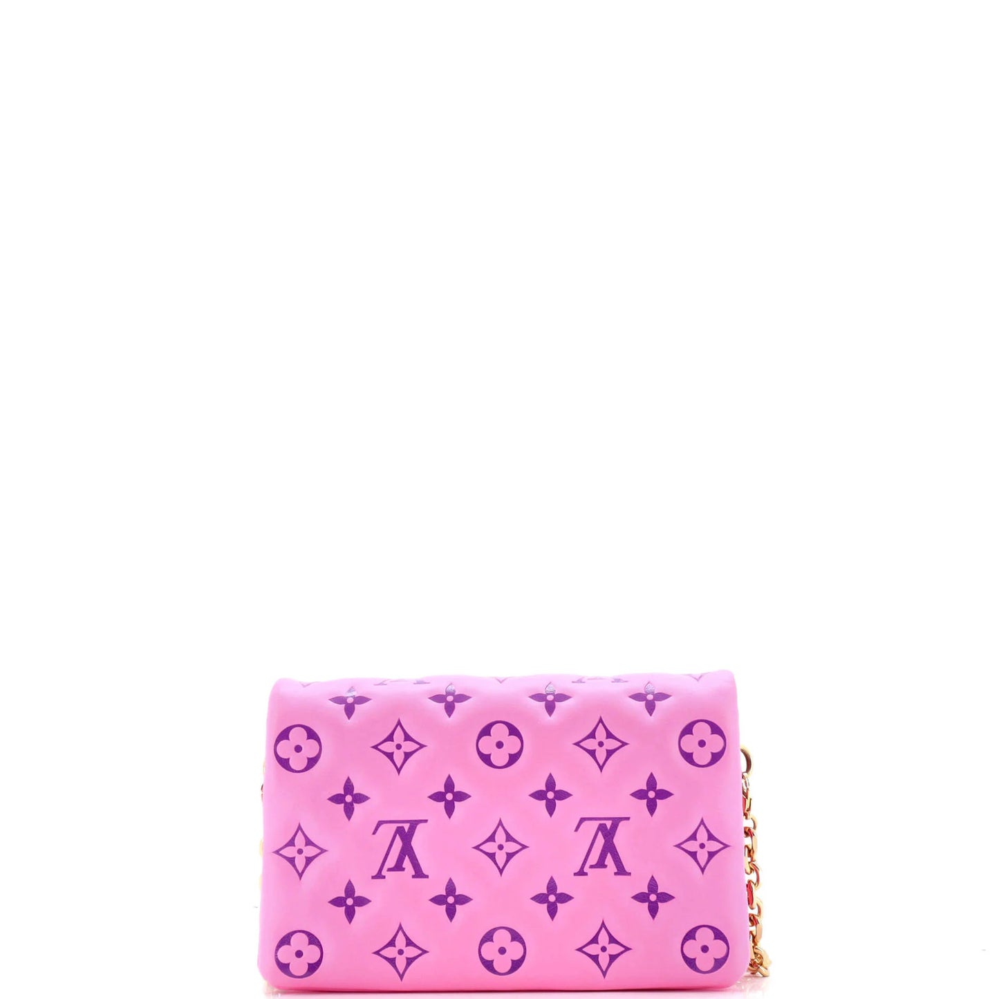 Louis Vuitton Coussin Pochette Monogram Embossed Lambskin