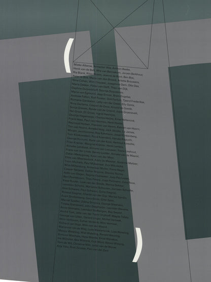 Artist Unknown Ontwerp: Total Design " Offset Lithograph Contempo