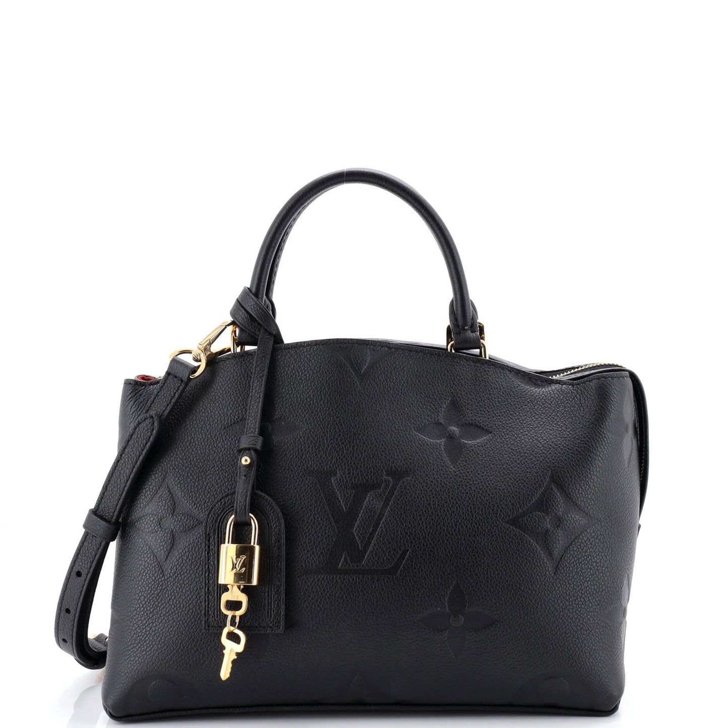 Louis Vuitton Petit Palais Handbag Monogram Empreinte Giant