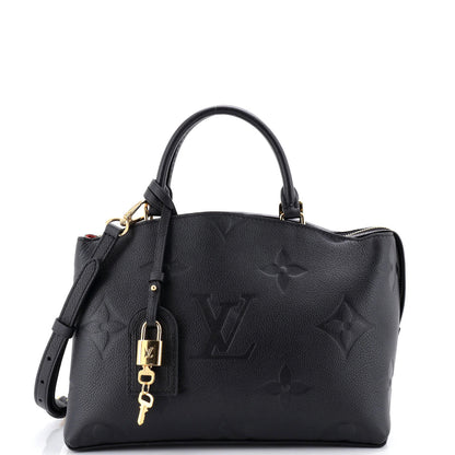 Louis Vuitton Petit Palais Handbag Monogram Empreinte Giant