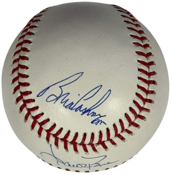 Aaron Boone & Brian Cashman Autographed Official Major League Baseball (Cx Authe