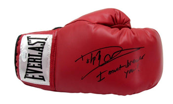Dolph Lundgren Autographed/Inscr Right Boxing