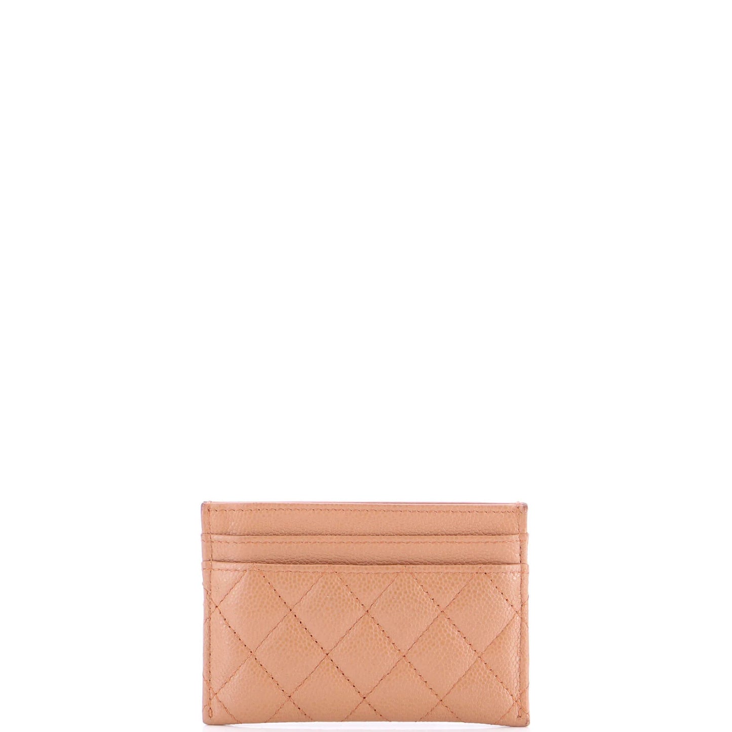 Chanel Boy Card Holder Quilted Caviar