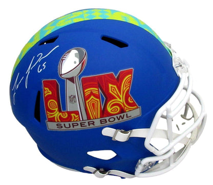 Lane Johnson Signed/Auto Sb 59 Full Size Replica