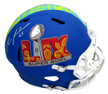 Lane Johnson Signed/Auto Sb 59 Full Size Replica