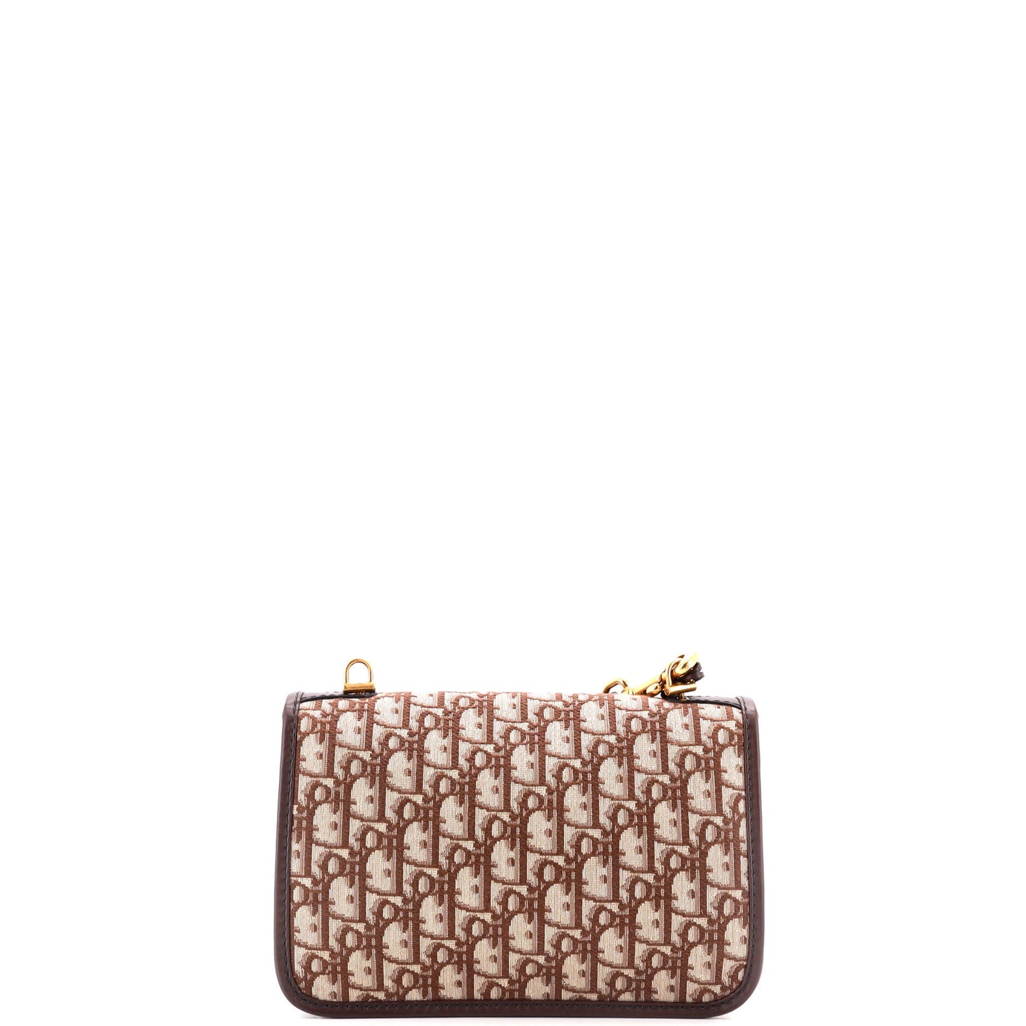 Christian Dior Dioraddict Flap Bag With Strap Oblique Canvas Medium