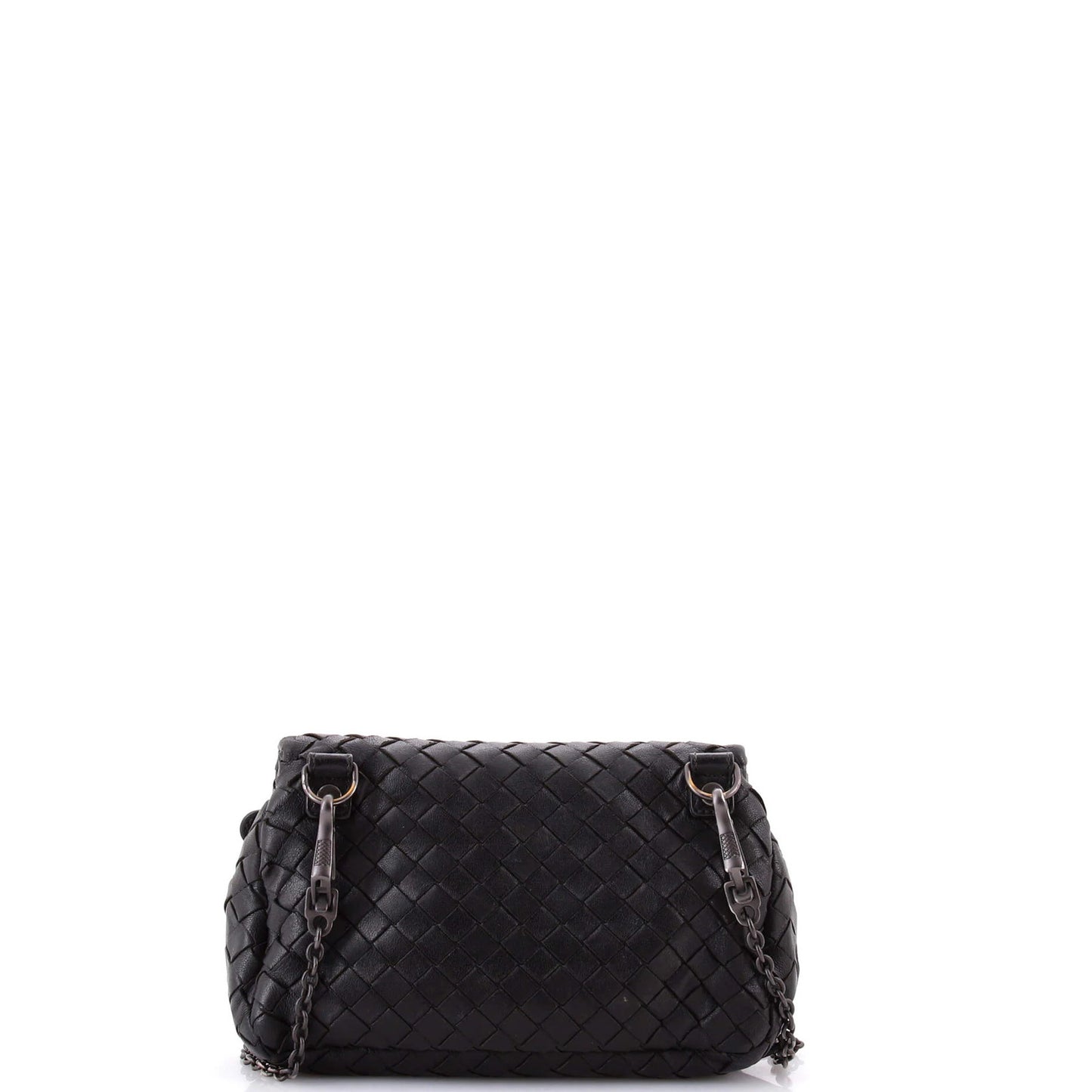 Bottega Veneta Expandable Chain Crossbody Bag Intrecciato Nappa Small