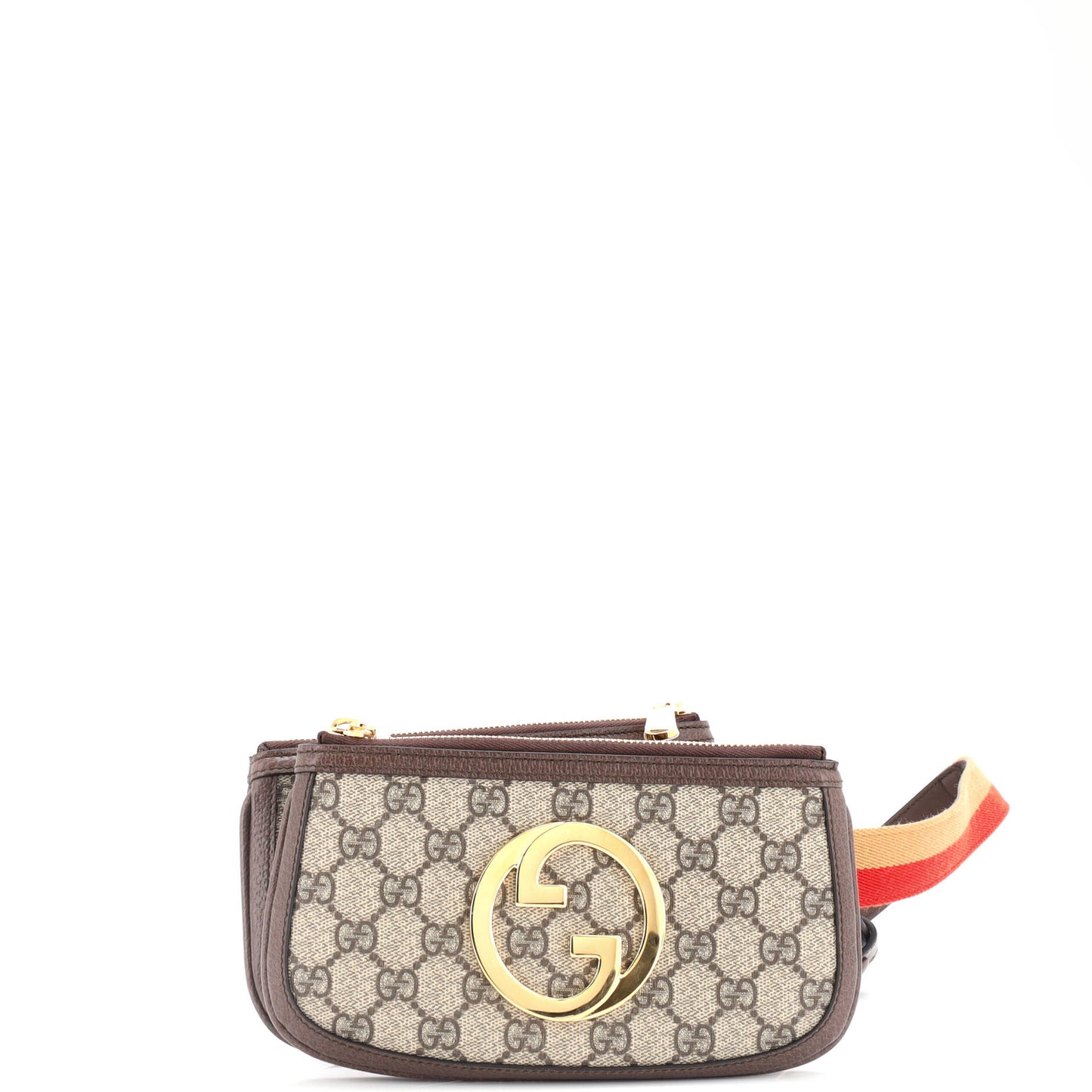 Gucci Blondie Multi Pocket Belt Bag Gg Coated Canvas