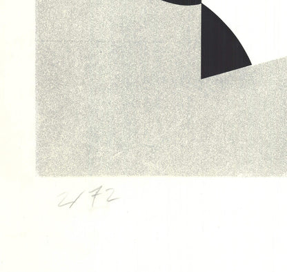 Bill Komoski Community Holiday Festival Signed " Serigraph Contem