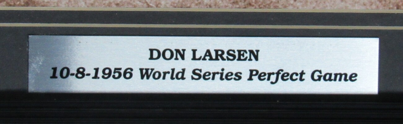 Don Larsen New York Yankees Signed Framed 11X14 Photo Psa/Dna F61665