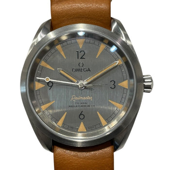 Omega Seamaster Railmaster 220.12.40.20.06.001 Ss/Leather