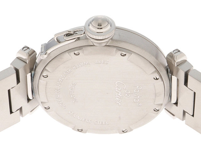 Cartier Pasha C Meridian Automatic W31078M7 Silver