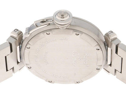 Cartier Pasha C Meridian Automatic W31078M7 Silver