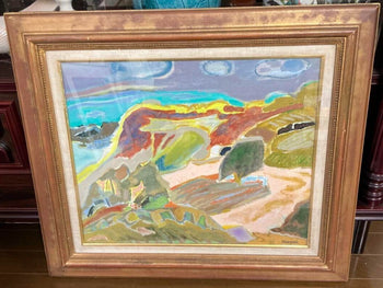 Denise Margoni Original Painting Oil On Canvas Signed Framed - Landscape