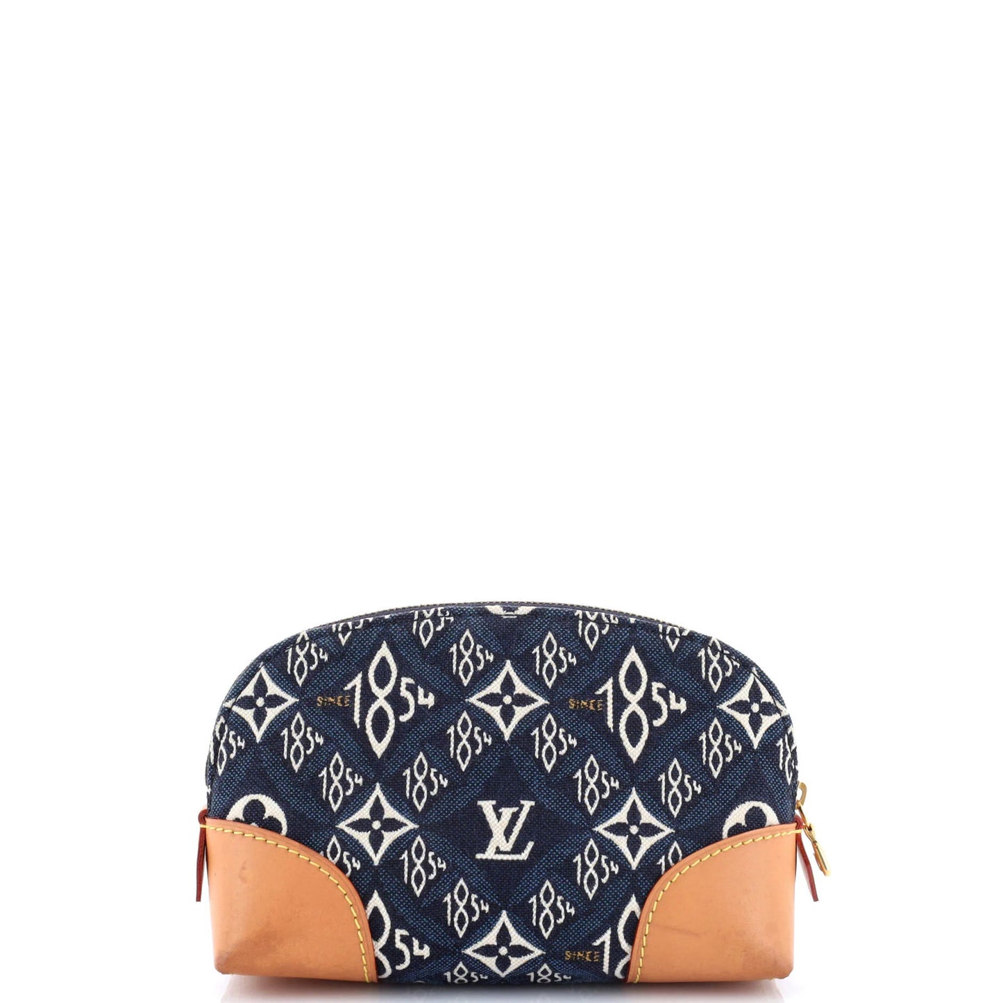 Louis Vuitton Cosmetic Pouch Limited Edition Since 1854 Monogram Jacquard