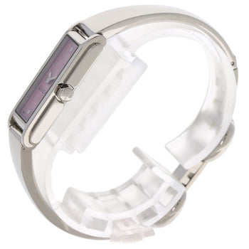 Gucci Gg Square Face Watches 109 Stainless Steel/Stainless Steel