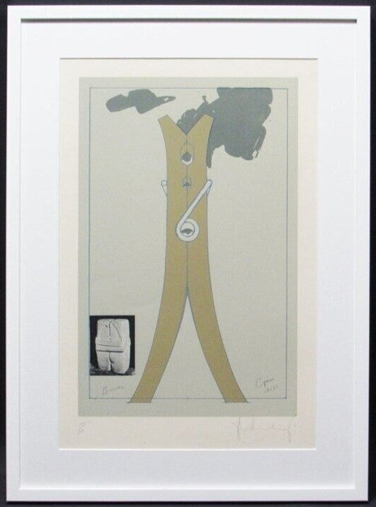 Claes Oldenburg Signed Original Lithograph Print