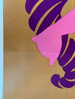 1960 Lefor Openo Loterie Nationale Poster Xxl Original Vintage French Lithograph