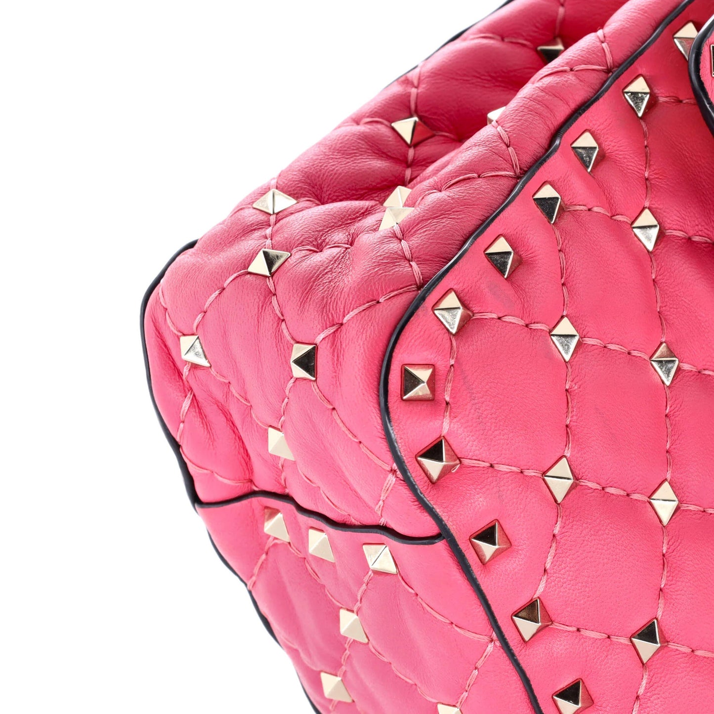 Valentino Garavani Rockstud Spike Flap Bag Quilted Leather Medium