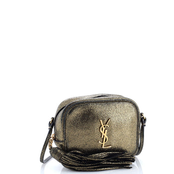 Saint Laurent Classic Monogram Blogger Crossbody Bag Leather Small