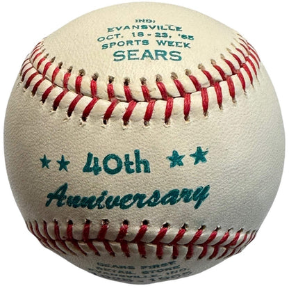 Ted Williams Autographed Sears 40Th Anniversary Baseball (Jsa)