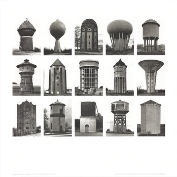 Bernd And Hilla Becher Water Towers (No Text) 