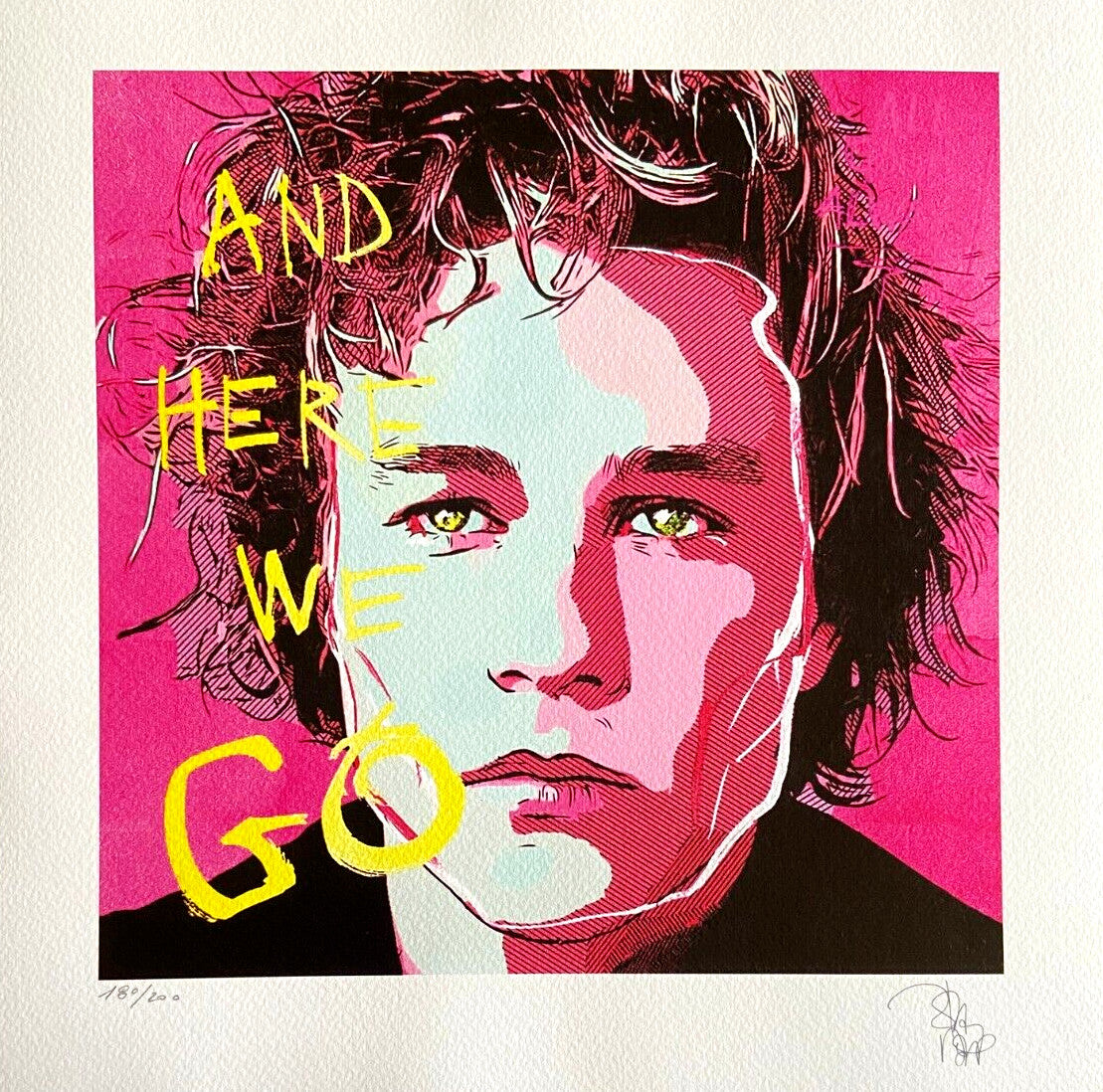 Johnny Depp Lithograph, 200Ex - (John Lennon Pierce Brosnan Anthony Hopkins)